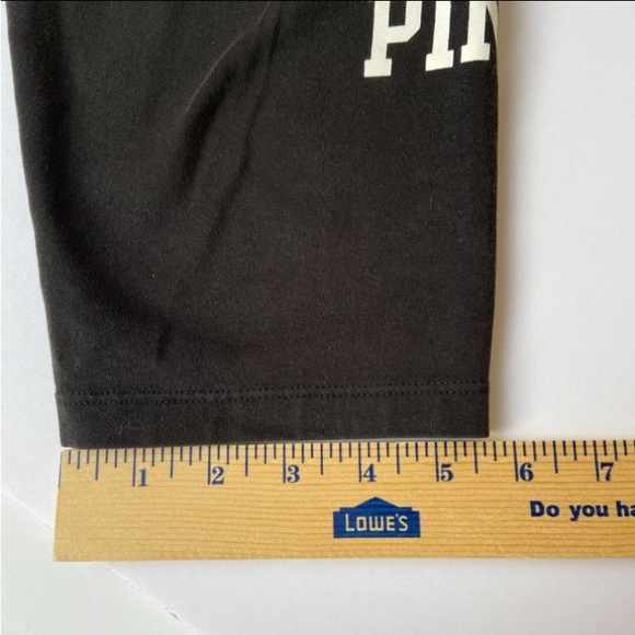 PINK VICTORIA’S SECRET 5th & Ocean Texas “Hook ‘em Horns “ Leggings Size L - Picture 8 of 9